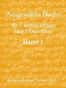 Ausgew�hlte Duette Band 1 f�r 2 Altblockfl�ten (Fl�ten)