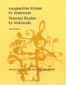 Ausgew�hlte Et�den Band 3 f�r Violoncello (1. bis 4. Lage)