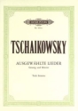 Ausgew�hlte Lieder f�r tiefe Singstimme und Klavier