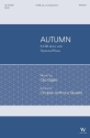 Autumn for mixed choir and opt. accompaniment choral score