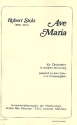 Ave Maria f�r Orchester (Soli oder Chor ad lib) Direktion und Stimmen
