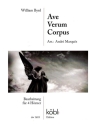 Ave verum corpus f�r 4 H�rner Partitur und Stimmen