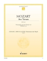 Ave verum KV618 f�r hohe Singstimme und Klavier