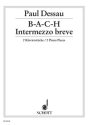 B-A-C-H Intermezzo breve f�r Klavier