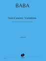 Baba, Noriko, Non-Canonic Variations Flute, Clarinet, Viola, Cello