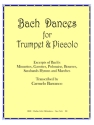 Bach Dances for trumpet (piccolo)
