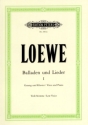 Balladen und Lieder Band 1 f�r Gesang (tief) und Klavier