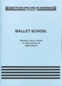 Ballet School selected Czerny Studies for daily training for piano (exercises a la barre et a la terre)