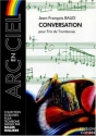 BAUD J. F. Conversation 3 trombones Partition