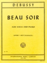 Beau soir for viola and piano