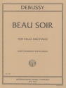 Beau soir for violoncello and piano Gretchaninoff-Piatigorsky, ed