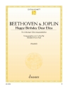Beethoven, Ludwig van / Joplin, Scott: Happy Birthday Dear Eliza f�r Klavier