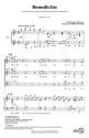 Benedictus for 3-part choir and piano choral score