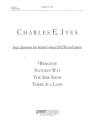 Berceuse for mixed chorus and piano score