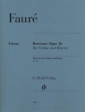 Berceuse op.16 f�r Violine und Klavier