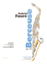BERCEUSE OP.16 POUR SAXOPHONE alto et piano