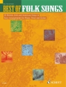 Best of Folk Songs (en): f�r f�r Gesang, Klavier und Gitarre