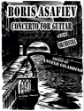 Boris Asafiev Concerto Gitarre, Klarinette, Pauke und Streichquintett Partitur und Stimmen