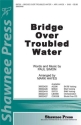 Bridge over troubled Water for mixed choir (SAB) and piano choral score