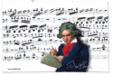 Brillenputztuch Beethoven 18 x 12,5 cm
