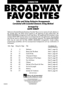 Broadway Favorites (+CD): for strings score/conductor