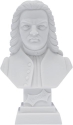 B�ste Bach 11cm Alabaster