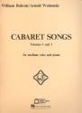 Cabaret Songs vols.1+2 for medium voice and piano