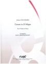 Canon in D major for 2 violins and piano