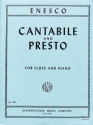 Cantabile and Presto for flute and piano