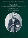 Cantabile aus 32 Pr�ludes Nr.2 f�r Fl�te und Klavier