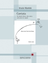 Cantata f�r Soli, gem Chor und Klavier (Orgel) Partitur