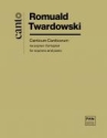 Canticum canticorum for soprano and piano score (la)