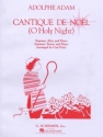 Cantique de Noel f�r 2 Singstimmen (SA und ST) und Klavier (en/fr)