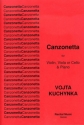 Canzonetta for violin (viola/cello) and piano