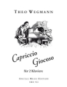 Capriccio giocoso f�r 2 Klaviere 2 Partituren