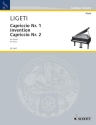 Capriccio Nr.1, Invention und Capriccio Nr.2 f�r Klavier