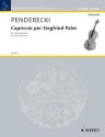 Capriccio per Siegfried Palm (1968) f�r Violoncello 