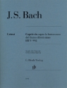 Capriccio sopra la lontananza del fratro dilettissimo BWV992 f�r Klavier (ohne Fingersatz)