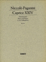 Caprice No. 24 f�r Fl�te und Klavier Partitur und Stimmen