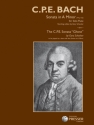 Carl Philipp Emanuel Bach Sonata In A Minor Fl�te Stimmensatz
