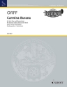 Carmina Burana f�r Soli (STBar), gemischter Chor (SATB), Kinderchor und gro�es Blasor Studienpartitur