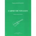 Carnet de voyages pour guitare