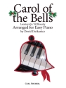 Carol of the Bells for easy piano