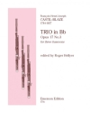Castil-Blaze, Trio Eb Op.17/3 3 Bassoons PARTITUR + STIMMEN