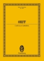 Catulli Carmina f�r 2 Solostimmen, Chor und Orchester Studienpartitur