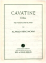 Cavatine f�r Violine und Klavier