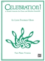 Celebration for 2 pianos score