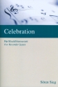 Celebration f�r 6 Blockfl�ten (SATTBGb) Partitur und Stimmen