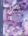 Cello-Kalender (Cello Kalendar) (+MP3-Download) f�r Violoncello und Klavier
