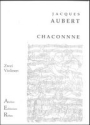 Chaconne a-Moll f�r 2 Violinen (Violine und Viola) Partitur und Stimmen